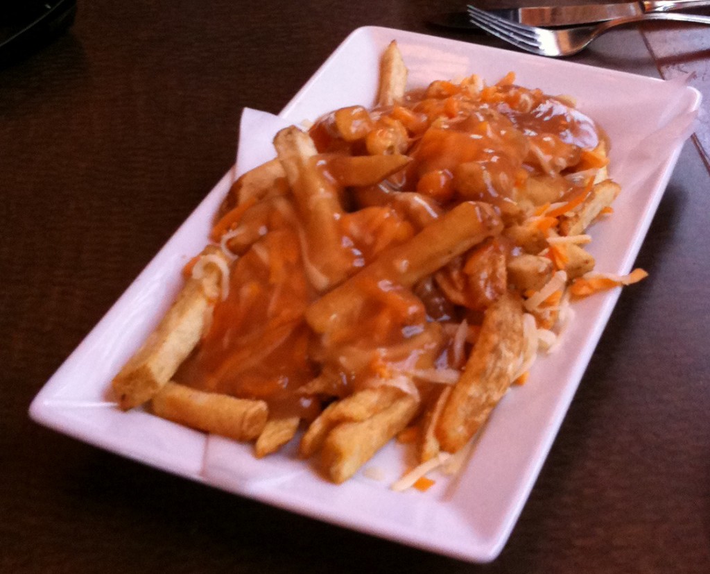 Fries + Gravy + Cheese = Poutine